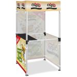 Ovation Sublimated Gazebo 1m X 1m Kiosk - 3 Half-Wall Skins - 1 Full-Wall Skin - Image 3