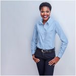 Ladies Long Sleeve Aspen Shirt - Image 2