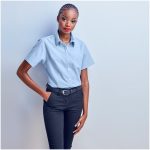 Ladies Short Sleeve Aspen Shirt - Image 2