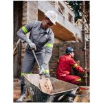 Trade Polycotton Conti Suit - Reflective Arms & Legs - Yellow Tape - Image 6