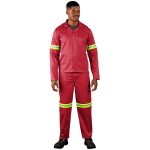 Trade Polycotton Conti Suit - Reflective Arms & Legs - Yellow Tape - Image 5