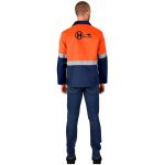 Traffic Premium Two-Tone Hi-Viz Reflective Jacket - Image 20