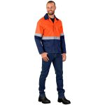 Traffic Premium Two-Tone Hi-Viz Reflective Jacket - Image 32