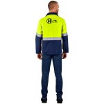 Traffic Premium Two-Tone Hi-Viz Reflective Jacket - Image 3