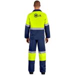 Traffic Premium Two-Tone Hi-Viz Reflective Jacket - Image 8