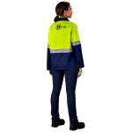 Traffic Premium Two-Tone Hi-Viz Reflective Jacket - Image 14