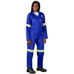 Site Premium Polycotton Jacket - Reflective Arms - Yellow Tape - Image 8