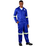 Site Premium Polycotton Jacket - Reflective Arms - Yellow Tape - Image 9