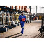 Artisan Premium 100% Cotton Jacket - Reflective Arms - Yellow Tape - Image 13