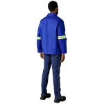 Artisan Premium 100% Cotton Jacket - Reflective Arms - Yellow Tape - Image 18