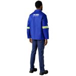Artisan Premium 100% Cotton Jacket - Reflective Arms - Yellow Tape - Image 23