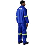 Artisan Premium 100% Cotton Pants - Reflective Legs - Yellow Tape - Image 5