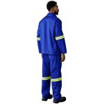 Artisan Premium 100% Cotton Pants - Reflective Legs - Yellow Tape - Image 4