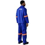 Artisan Premium 100% Cotton Pants - Reflective Legs - Orange Tape - Image 7