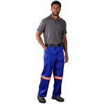 Artisan Premium 100% Cotton Pants - Reflective Legs - Orange Tape - Image 11