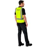 Direction En4 Hi-Viz Reflective Full Zip Vest - Image 8