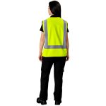 Direction En4 Hi-Viz Reflective Full Zip Vest - Image 3
