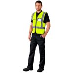 Direction En4 Hi-Viz Reflective Full Zip Vest - Image 6