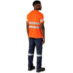 Construction Hi-Viz Reflective T-Shirt - Image 2