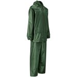Weather Polyester/PVC Rainsuit - Olive - Image 4