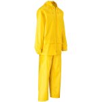 Weather Polyester/PVC Rainsuit - Yellow - Image 5