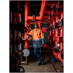 Hazard Padded Two-Tone Hi-Viz Reflective Jacket - Image 2