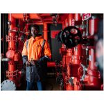 Hazard Padded Two-Tone Hi-Viz Reflective Jacket - Image 5