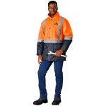 Hazard Padded Two-Tone Hi-Viz Reflective Jacket - Image 11
