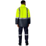 Hazard Padded Two-Tone Hi-Viz Reflective Jacket - Image 17