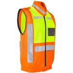 Metro Two-Tone Hi-Viz Reflective Zip-Off Jacket - Image 6