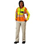 Metro Two-Tone Hi-Viz Reflective Zip-Off Jacket - Image 16