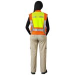 Metro Two-Tone Hi-Viz Reflective Zip-Off Jacket - Image 8
