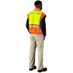 Metro Two-Tone Hi-Viz Reflective Zip-Off Jacket - Image 13