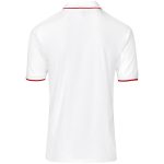 Mens Ash Golf Shirt - White - Image 5