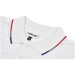 Mens Ash Golf Shirt - White - Image 4