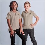 Kids Basic Pique Golf Shirt - Image 6