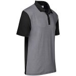 Mens Crossfire Golf Shirt - Grey - Image 2