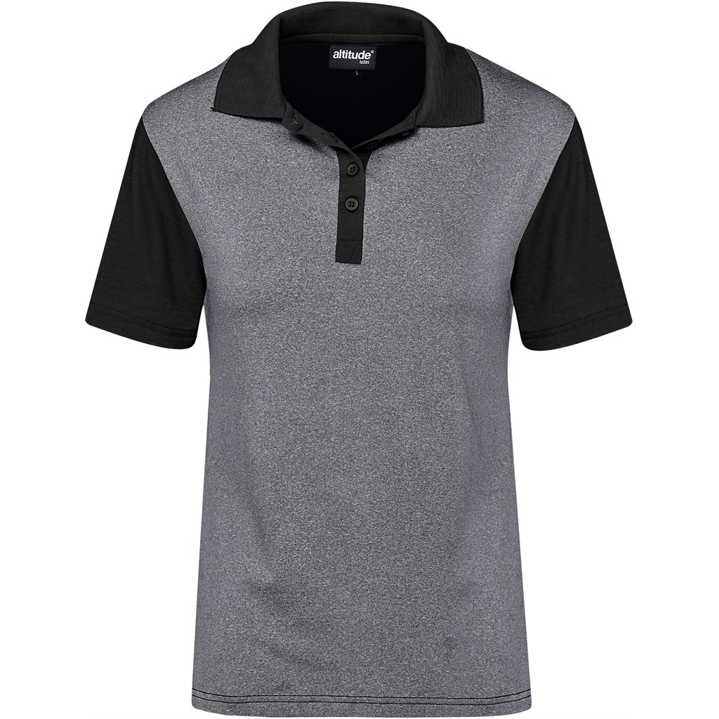 Ladies Crossfire Golf Shirt - Grey Ladies Crossfire Golf Shirt - Grey - Image 1