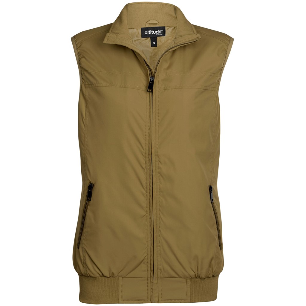 Ladies Colorado Bodywarmer - Khaki Ladies Colorado Bodywarmer - Khaki - Image 1