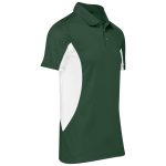 Kids Championship Golf Shirt - Dark Green - Image 3
