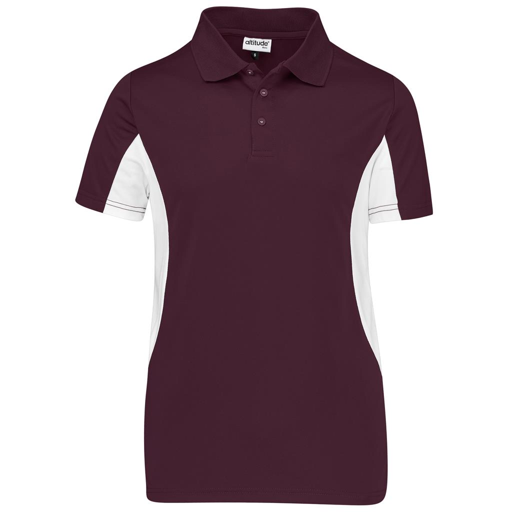 Kids Championship Golf Shirt - Maroon Kids Championship Golf Shirt - Maroon - Image 1
