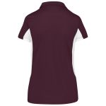 Ladies Championship Golf Shirt - Maroon - Image 2