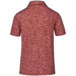 Mens Echo Golf Shirt - Red - Image 2