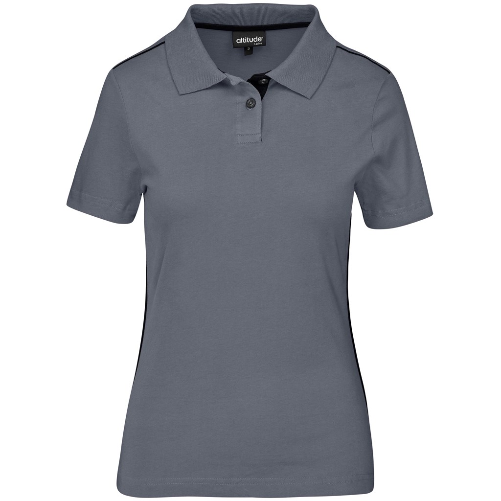 Ladies Galway Golf Shirt - Grey Ladies Galway Golf Shirt - Grey - Image 1