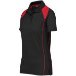 Ladies Infinity Golf Shirt - Black - Image 3