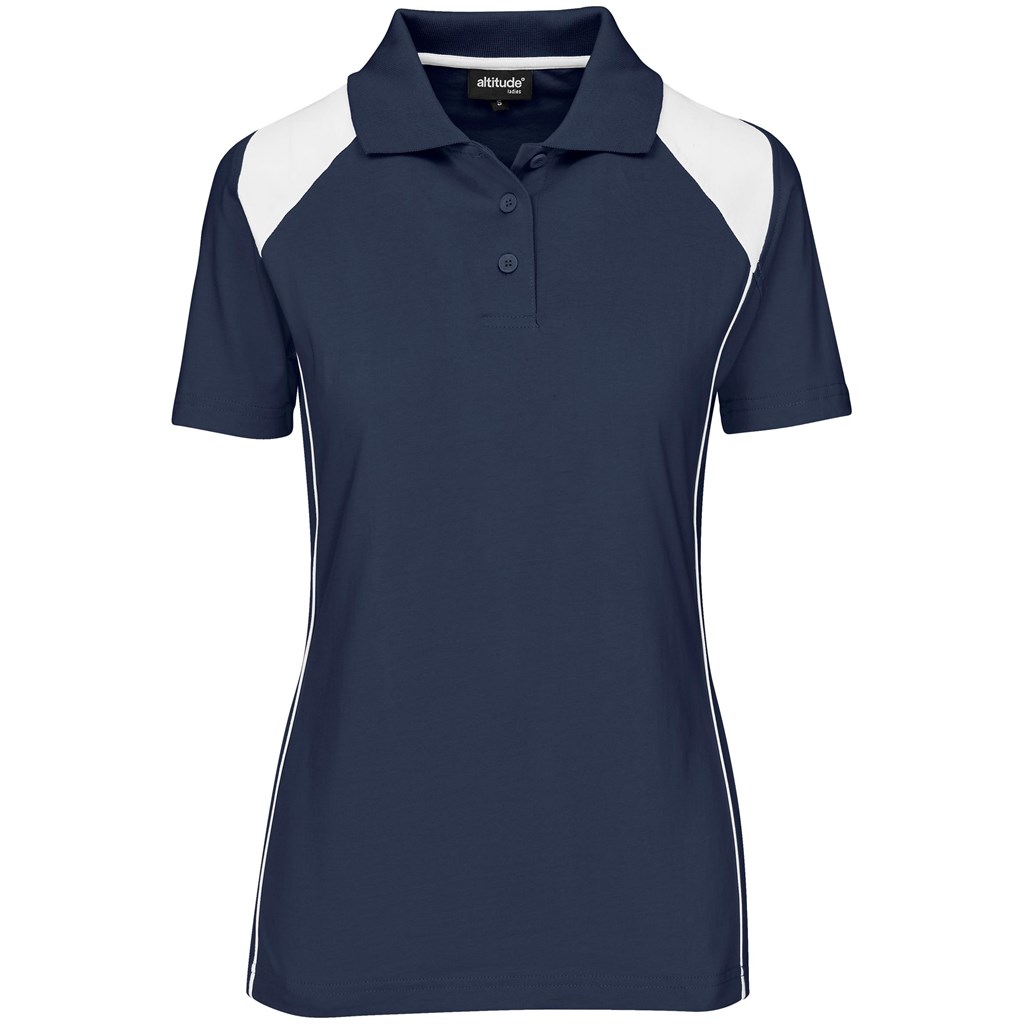 Ladies Infinity Golf Shirt - Navy Ladies Infinity Golf Shirt - Navy - Image 1