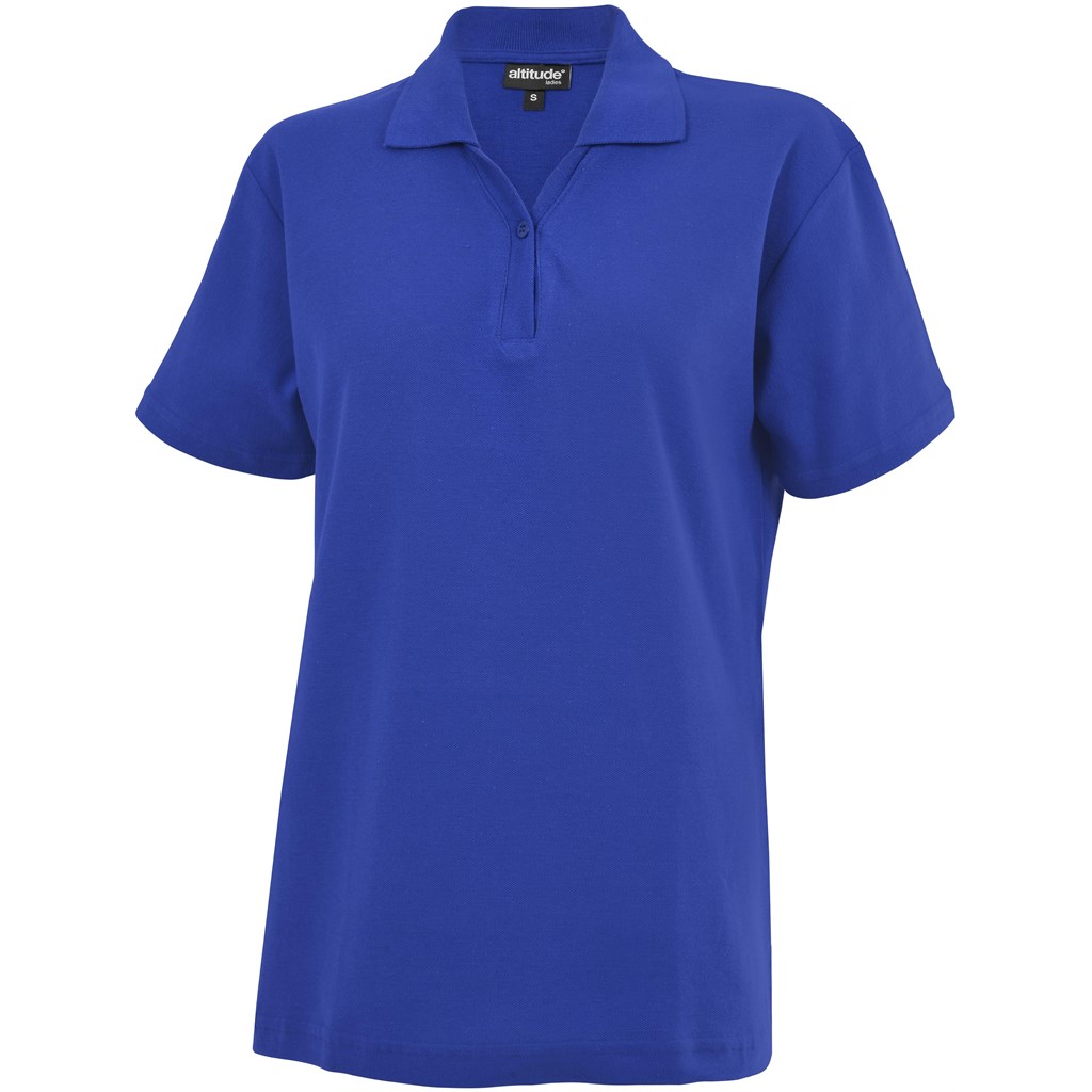 Ladies Melrose Heavyweight Golf Shirt - Royal Blue Ladies Melrose Heavyweight Golf Shirt - Royal Blue - Image 1