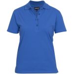 Ladies Michigan Golf Shirt - Royal Blue