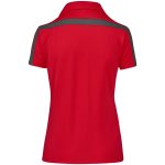 Ladies Nautilus Golf Shirt - Red - Image 2