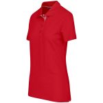 Ladies New York Golf Shirt - Red - Image 3